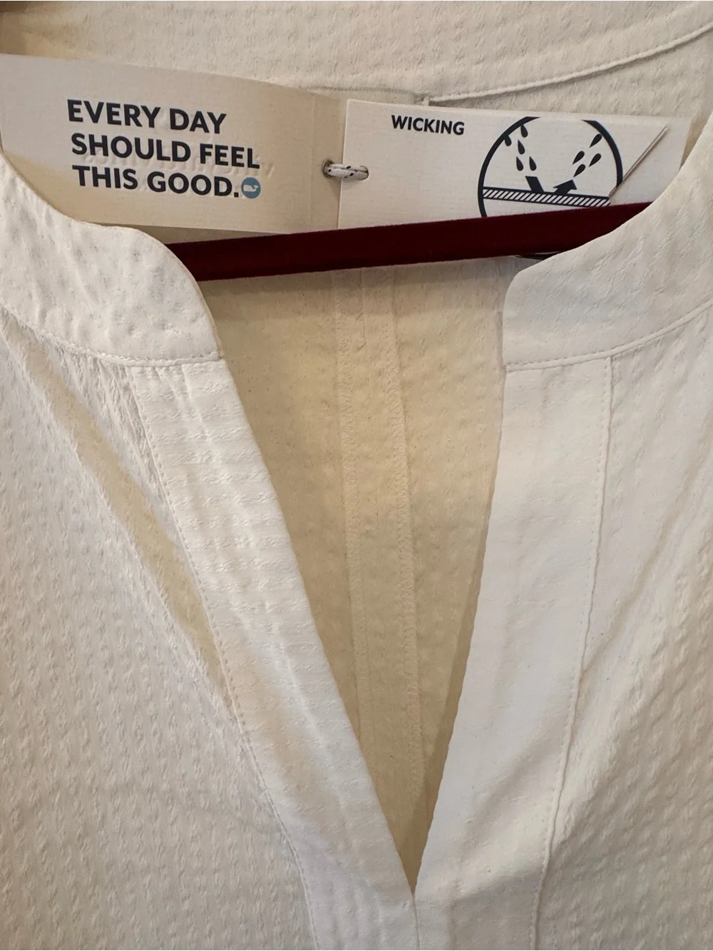 ⭐️NWT⭐️ Vineyard Vines Women’s Wicking Seersucker  Margo Shirt Dress  Size Large